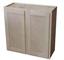 30 x 30 x 12-Inch Premium Ready To Finish Maple Double Door Wall Cabinet