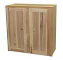 36 x 30 x 12-Inch Premium Ready To Finish Hickory Double Door Wall Cabinet