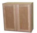 36 x 30 x 12-Inch Premium Ready To Finish Cherry Double Door Wall Cabinet