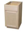 21 x 34-1/2 x 24-Inch Premium Ready To Finish Maple Single Door Single Drawer Base Cabinet