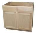 36 x 34-1/2 x 24-Inch Premium Ready To Finish Maple Sink Base Cabinet