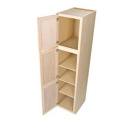 24 x 84 x 24-inch Premier Unfinished Oak Particle Board Tall Pantry/Utility Cabinet