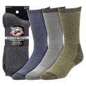 Assorted Colors Merino Wool Blend Men's Sock, 1-Pack, L