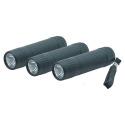 LitezAll Rubber Coated EDC Flashlight 3-Pack