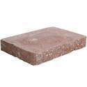 8 x 12-Inch River Red Retaining Wall Cap