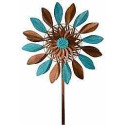 Blue / Bronze Leaves Spinner