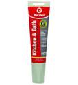 2.8-Ounce Clear Kitchen And Bath Low Odor Silicone Sealant