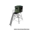 Big Country Platinum 6-Foot X 7-Foot 360-Degree Hunting Blind With Support Brackets And 10-Foot Tower