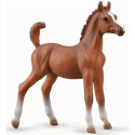 Miniature Chestnut Arabian Foal Toy Figurine