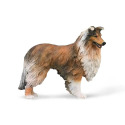 Rough Collie Miniature Toy Figurine — 2.76 in. H x 3.35 in. L, Ages 3+ Years