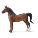 American Saddlebred Stallion Miniature Toy Figurine