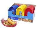 Plastic Deli Basket 3-Pack Assorted Colors