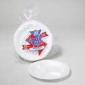 8-7/8-Inch Diameter Foam Plate With Divider 22-Count