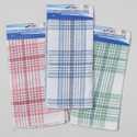 Dishcloth Scrubber 2pk 11.5 in Square 3 Assorted Plaid Colors