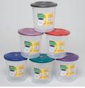 1.5-Quart Food Storage Container Assorted Colors