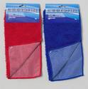 12 x 12 Microfiber Kitchen Cloth With Mesh Scrubbing Side Assorted Colors