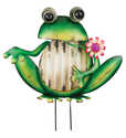 Frog Groovy Garden Stake