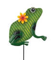 Frog Whimsy Garden Stake