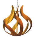 Copper Flame Hanging Wind Spinner
