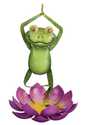 Yoga Frog Decor