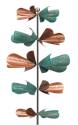 92-Inch Copper Patina Propellers Wind Spinner