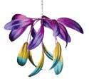 Colorful Leaves Hanging Wind Spinner
