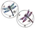 2 Dragonfly Luster Wall Decor