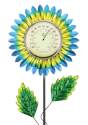 Blue Daisy Solar Stake Thermometer