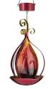 Red Blaze Solar Hanging Lantern