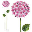 Hydrangea Stake 49 in - Pink
