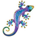 24-Inch Watercolor Gecko Wall Decor
