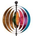 72-Inch Metal Illusion Vertical Wind Spinner 