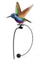 8.5 x 42.75-Inch Purple Coronet Hummingbird Rocker Stake