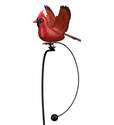 42-Inch Cardinal Rocker Bird Garden Stake