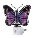 Purple Butterfly Night Light