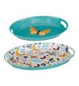 Butterfly Home Entertaining Serving Tray, Set Of 2