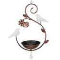 Illuminate Bird Solar Hanging Birdfeeder