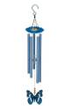 32-Inch Blue Morpho Butterfly Chime