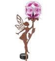 Solar Stake Dandelion Fairy Purple 6-8 Hours Of Continuous Light At Night 7.5 X 5 X 3.5-Inch