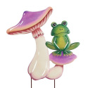 Mushroom Stake Frog