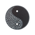 12-Inch Diameter Rubber Yin Yang Stepping Stone