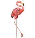 Solar Bird Stake - Flamingo