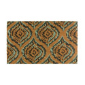 18 X 0.59 X 30-Inch Ikat Green Coir Door Mat