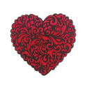 12 X 12 X 0.05-Inch Heart Stepping Stone