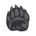 13 X 11.25 X 0.50-Inch Bear Paw Stepping Stone
