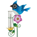 Bluebird Rain Gauge Garden Stake