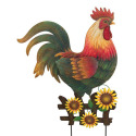 28-Inch Rooster Garden Stake