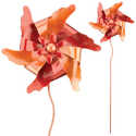 Pinwheel Stake - Red/Orange