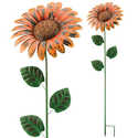 Giant Flower Stake - Rustic Daisy