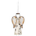 6 in Ivory Praying Angel Ornament